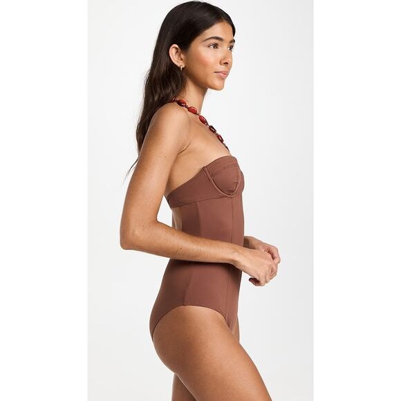 Staud Harper Beaded One Piece size L NWT - Picture 7 of 8
